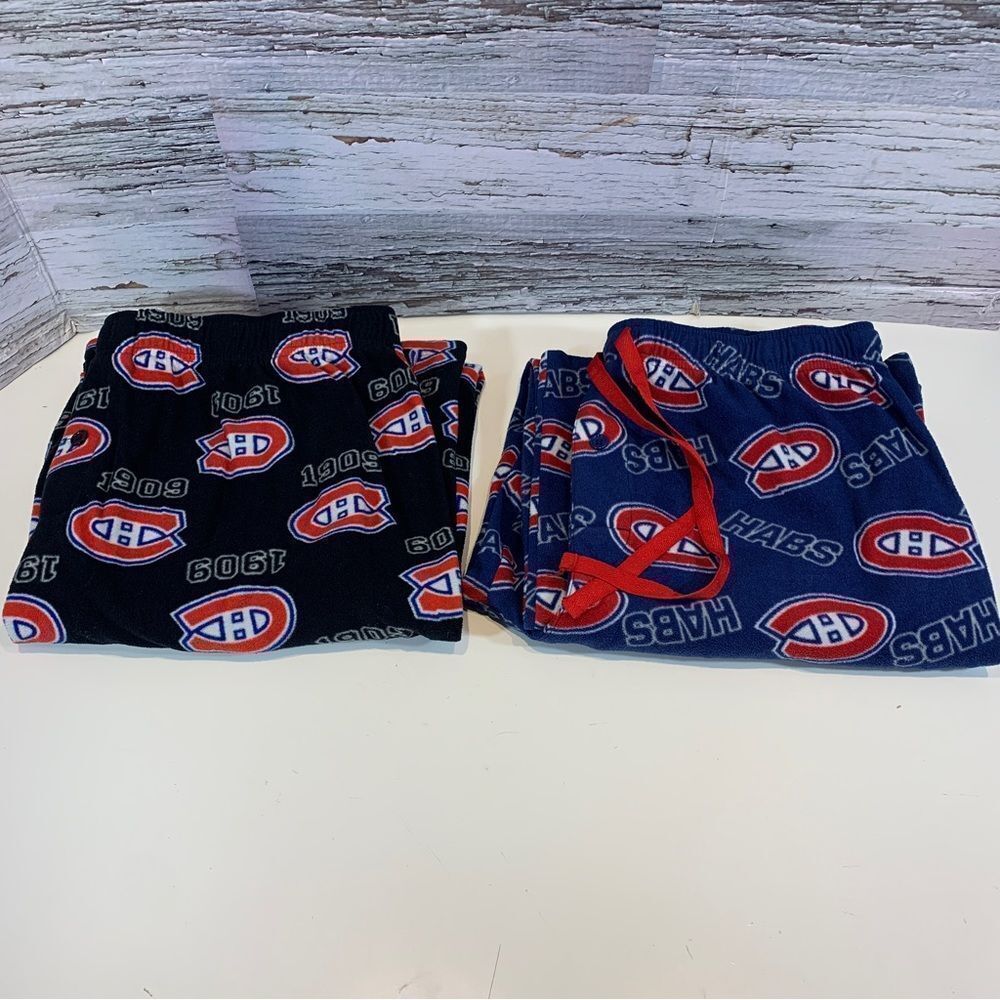 COPY - Montreal Canadien Habs Fleece Fuzzy Pajama Pants